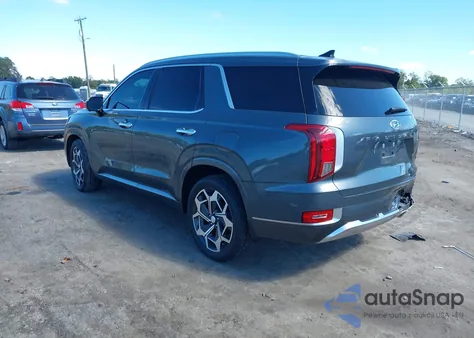 2021 Hyundai Palisade Calligraphy from USA, damaged, VIN KM8R7DHEXMU329339